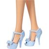 Mattel Barbie Fashionistas Doll 237 In Blue Bow Halter Dress, Blonde Ponytail With Bow Κούκλα FBR37 / HYT93