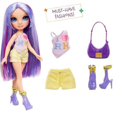 Κούκλα Rainbow High My Fashion Style - Violet (547563)