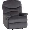 ΠΟΛΥΘΡΟΝΑ RELAX BRAYLEN HM3298.01 ΓΚΡΙ ΒΕΛΟΥΔΟ 85x90x95Υεκ.