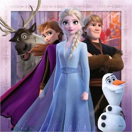 Ravensburger Puzzle Frozen Το ταξίδι ξεκινάει 3x49τμχ