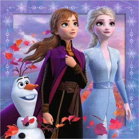 Ravensburger Puzzle Frozen Το ταξίδι ξεκινάει 3x49τμχ