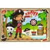 Παζλ Ravensburger Gabby's Dollhouse – Πάμε στο πειρατικό πάρτι! 2x24 τεμαχίων