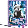 Happihobbi Paint And Frame Paint By Numbers Dreamy Panda (1036-41028)