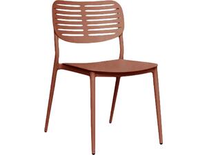 ΚΑΡΕΚΛΑ ΤΡΑΠΕΖΑΡΙΑΣ HILLIARD HM6645.08 ΑΛΟΥΜΙΝΙΟ ΣΕ TERRACOTTA 44.5x58x80Υεκ