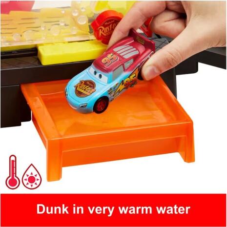 Mattel Disney Cars Cars Πλυντήριο Χρωμοκεραυνών Disney Pixar Cars Σετ Παιχνιδιών (JBM70)