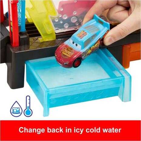 Mattel Disney Cars Cars Πλυντήριο Χρωμοκεραυνών Disney Pixar Cars Σετ Παιχνιδιών (JBM70)