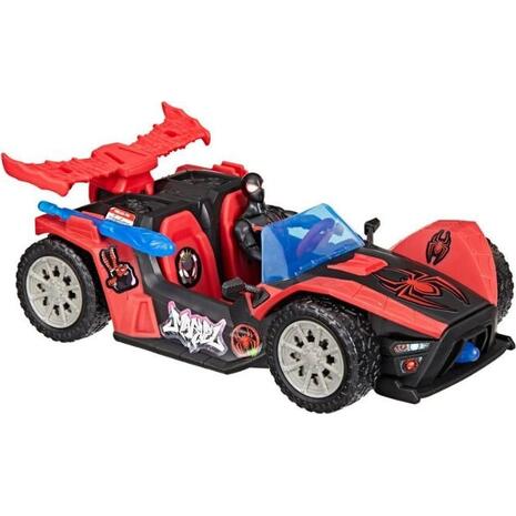 Hasbro Spiderman Spider-Man Venomversus Epic World Of Action Miles Morales Remix Blast Racer (G0736)