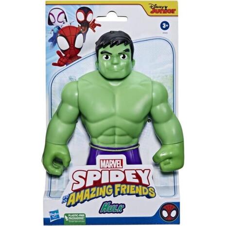 Hasbro Marvel Spidey And His Amazing Friends Supersized Hulk Φιγούρα Δράσης (F7572)