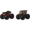 Hot wheels munster trucks οχήματα (συσκευασία 2 τεμαχίων)