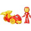 Hasbro Spiderman Marvel Spidey And His Amazing Friends Iron Racer F6776 / F7458