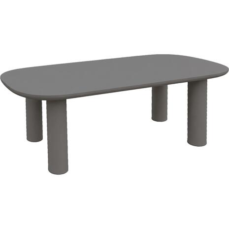ΤΡΑΠΕΖΙ ΤΡΑΠΕΖΑΡΙΑΣ KIORA HM6597.01 ΓΚΡΙ FIBER CEMENT 200x100x75Υεκ