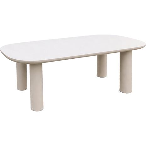ΤΡΑΠΕΖΙ ΤΡΑΠΕΖΑΡΙΑΣ FIBER CEMENT KIORA HM6597.02 ΜΠΕΖ 200x100x75Υεκ