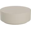 ΤΡΑΠΕΖΙ ΜΕΣΗΣ ΣΤΡΟΓΓΥΛΟ KYOKO HM6579.02 ΜΠΕΖ FIBER CEMENT Φ90x34Υεκ.