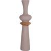 ΔΙΑΚΟΣΜΗΤΙΚΟ ΒΑΖΟ ΔΑΠΕΔΟΥ NEBULA HM4660.05L FIBER CEMENT TAUPE--ΞΥΛΟ ΤΕΑΚ Φ45x172Υεκ
