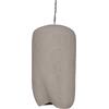 ΦΩΤΙΣΤΙΚΟ ΟΡΟΦΗΣ ΚΡΕΜΑΣΤΟ LOGKY HM4704.03L--FIBER CEMENT ΓΚΡΙ 35x35x67Υεκ