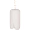 ΦΩΤΙΣΤΙΚΟ ΟΡΟΦΗΣ ΚΡΕΜΑΣΤΟ LOGKY HM4704.02S--FIBER CEMENT ΛΕΥΚΟ Φ24x47Υεκ