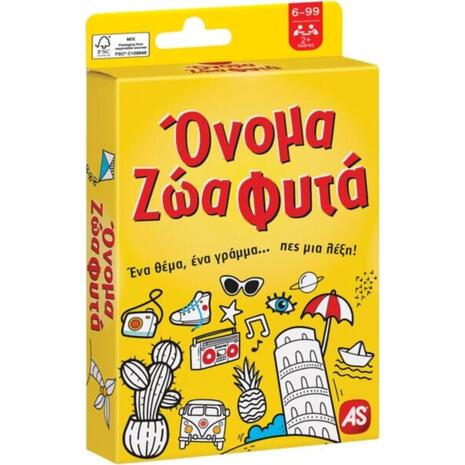 As company Παιχνίδι Με Κάρτες Όνομα Ζώα Φυτά (1040-21405)