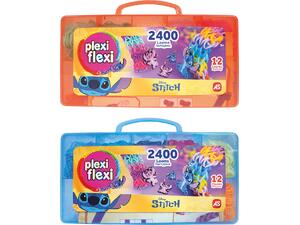 Plexi flexi stitch θήκη με 2400 λαστιχάκια and 12 αξεσουάρ για 5+ 1080-25578