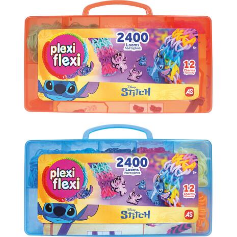 Plexi flexi stitch θήκη με 2400 λαστιχάκια and 12 αξεσουάρ για 5+ 1080-25578