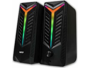 Ηχεία υπολογιστή NOD 2.0 AURORA RGB Στερεοφωνικά 16W