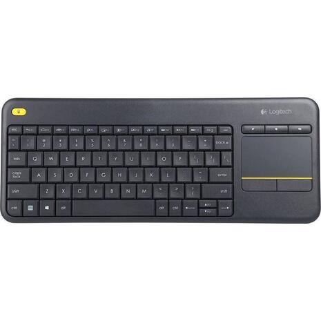 Ασύρματο πληκτρολόγιο και ποντίκι Logitech K400 Plus (920-007145) Αγγλικά πλήκτρα