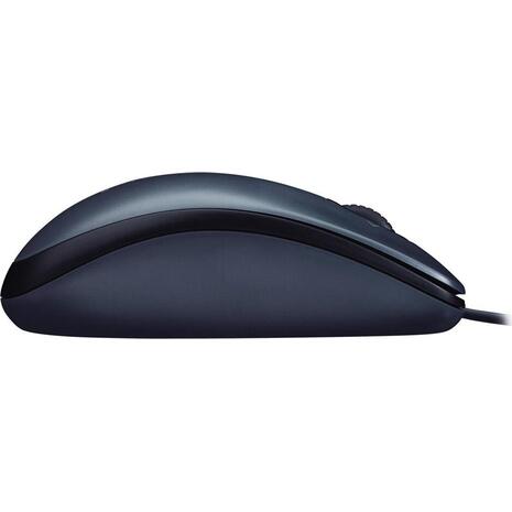 Ενσύρματο οπτικό ποντίκι Logitech M90 Optical Mouse (910-001793) 1000dpi Μαύρο