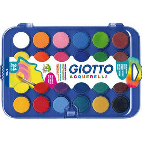Νερομπογιές GIOTTO πακέτο 24 χρωμάτων