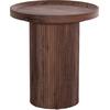 ΒΟΗΘΗΤΙΚΟ ΤΡΑΠΕΖΙ MARGON HM18027 MDF ΣΕ ΣΚΟΥΡΟ ΚΑΦΕ ΞΥΛΟΥ Φ45x50,5Υεκ.