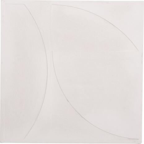 ΠΙΝΑΚΑΣ ΤΕΤΡΑΓΩΝΟΣ ΣΕΙΡΑ SANTORINI HM4508 MDF ΣΕ ΥΠΟΛΕΥΚΟ ΧΡΩΜΑ 80x4(πάχος)x80Υεκ.