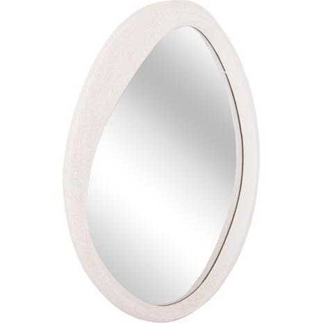 ΚΑΘΡΕΠΤΗΣ ΤΟΙΧΟΥ ΟΒΑΛ ΣΕΙΡΑ SANTORINI HM4514 MDF ΣΕ ΥΠΟΛΕΥΚΟ 48x3,2x60Υεκ