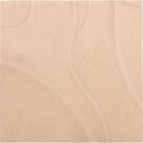 ΠΙΝΑΚΑΣ ΤΕΤΡΑΓΩΝΟΣ ΣΕΙΡΑ SANTORINI HM4520 MDF ΣΕ ΜΠΕΖ ΧΡΩΜΑ 80x4(πάχος)x80Υεκ.