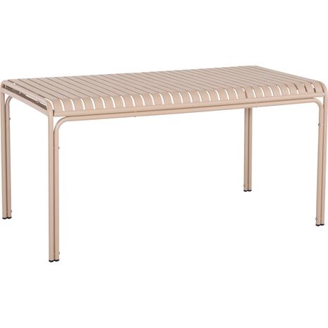 ΤΡΑΠΕΖΙ ΑΛΟΥΜΙΝΙΟΥ RACHEL HM6339.04 ΣΑΜΠΑΝΙ 150x80x76Υεκ.
