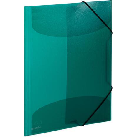 Ντοσιέ Typotrust πλαστικό με αυτιά & λάστιχο 23x32cm Πράσινο
