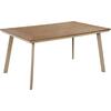 ΤΡΑΠΕΖΙ ΑΛΟΥΜΙΝΙΟΥ ΜΕ POLYWOOD TABER HM5132.04 ΚΑΠΟΥΤΣΙΝΟ 160x92x72Υεκ