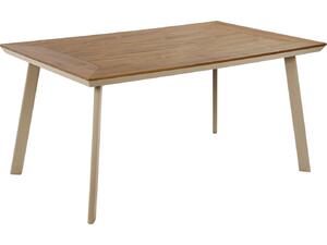 ΤΡΑΠΕΖΙ ΑΛΟΥΜΙΝΙΟΥ ΜΕ POLYWOOD TABER HM5132.04 ΚΑΠΟΥΤΣΙΝΟ 160x92x72Υεκ
