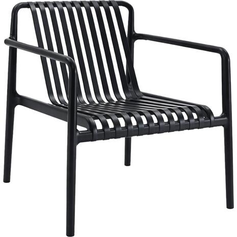 ΠΟΛΥΘΡΟΝΑ LOUNGE ΕΞΩΤ.ΧΩΡΟΥ MALEN HM6626.02 ΜΑΥΡΟ ΠΟΛΥΠΡΟΠΥΛΕΝΙΟ 67x75x75Υεκ