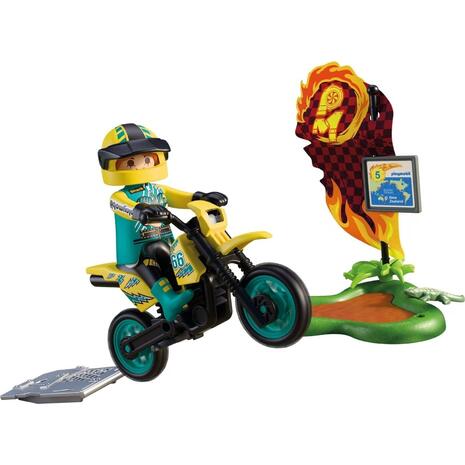 Playmobil Μοτοσικλέτα Offroad 72065