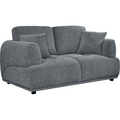 ΚΑΝΑΠΕΣ 2-ΘΕΣΙΟΣ STRUCTO HM3330.01 ΓΚΡΙ ΥΦΑΣΜΑ 168x94x88Υεκ.