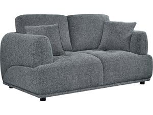 ΚΑΝΑΠΕΣ 2-ΘΕΣΙΟΣ STRUCTO HM3330.01 ΓΚΡΙ ΥΦΑΣΜΑ 168x94x88Υεκ.