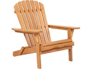 ΠΟΛΥΘΡΟΝΑ LOUNGE ΠΤΥΣΣΟΜΕΝΗ SKALL HM6619 ΞΥΛΟ TEAK ΦΥΣΙΚΟ 70x89x95Υεκ.