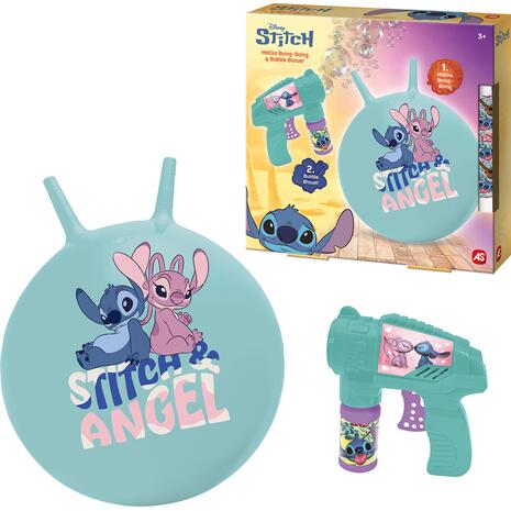 As company Παιχνιδολαμπάδα Boing & Bubble Gun Disney Stitch (1500-15767)