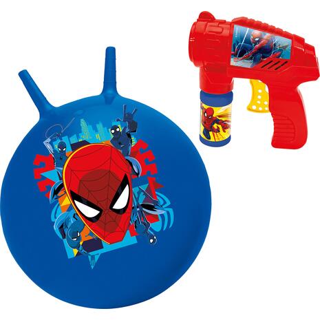 As company Παιχνιδολαμπάδα Boing and Bubble Gun Spiderman (1500-15768)