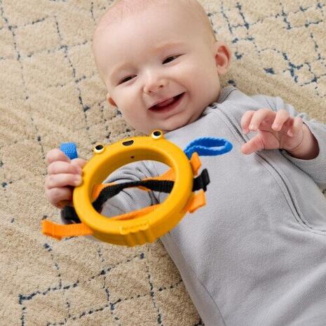 Fisher-Price Κουδουνίστρες Ζωάκια - Κίτρινη Μελισσούλα JKW53/JKW54