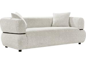 ΚΑΝΑΠΕΣ 2-ΘΕΣΙΟΣ ARCTIS HM3328.02 ΑΝΟΙΧΤΟ ΜΠΕΖ ΥΦΑΣΜΑ 169x88x88Υεκ.