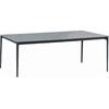 ΤΡΑΠΕΖΙ ΤΡΑΠΕΖΑΡΙΑΣ STAD HM6558.01 ΓΚΡΙ ΑΛΟΥΜΙΝΙΟ & SINTERED STONE TOP 220x100x74Υεκ