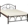 ΜΕΤΑΛΛIKO ΚΡΕΒΑΤΙ ΚΥΚΛΟΣ 150x200x90Yεκ. ΚΑΦΕ HM10366.01