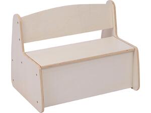 ΠΑΓΚΑΚΙ ΠΑΙΔΙΚΟ ΜΕ ΑΠΟΘ.ΧΩΡΟ RICKI HM18342.01 MDF & ΚΟΝΤΡΑΠΛΑΚΕ ΦΥΣΙΚΟ 63x43x47Υεκ