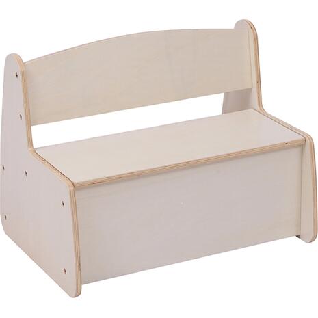 ΠΑΓΚΑΚΙ ΠΑΙΔΙΚΟ ΜΕ ΑΠΟΘ.ΧΩΡΟ RICKI HM18342.01 MDF & ΚΟΝΤΡΑΠΛΑΚΕ ΦΥΣΙΚΟ 63x43x47Υεκ