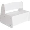 ΠΑΓΚΑΚΙ ΠΑΙΔΙΚΟ ΜΕ ΑΠΟΘ.ΧΩΡΟ RICKI HM18342.03 MDF & ΚΟΝΤΡΑΠΛΑΚΕ ΛΕΥΚΟ 63x43x47Υεκ