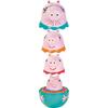 TOMY Toomies Βρεφικό Παιχνίδι Μπάνιου Οικογένεια Peppa Pig Στη Φωλιά (1000-73526)
